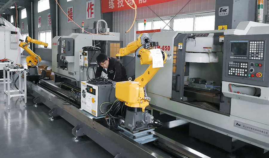 机器人机械地轨