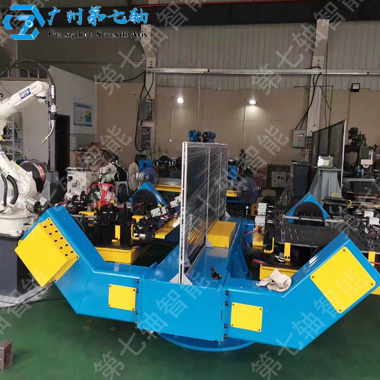 定制多轴翻转焊接机器人变位机