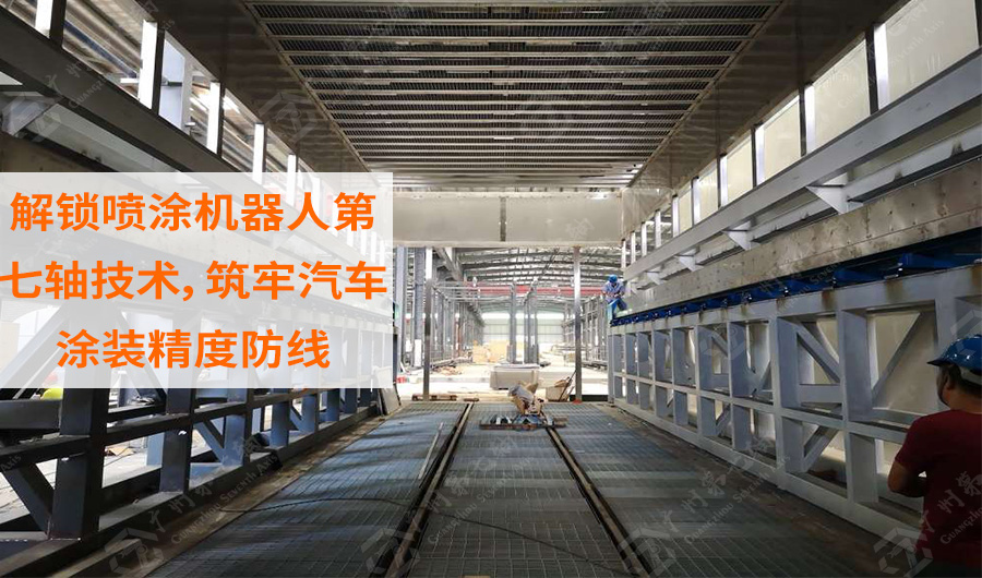 解锁喷涂机器人太阳集团官网技术，筑牢汽车涂装精度防线