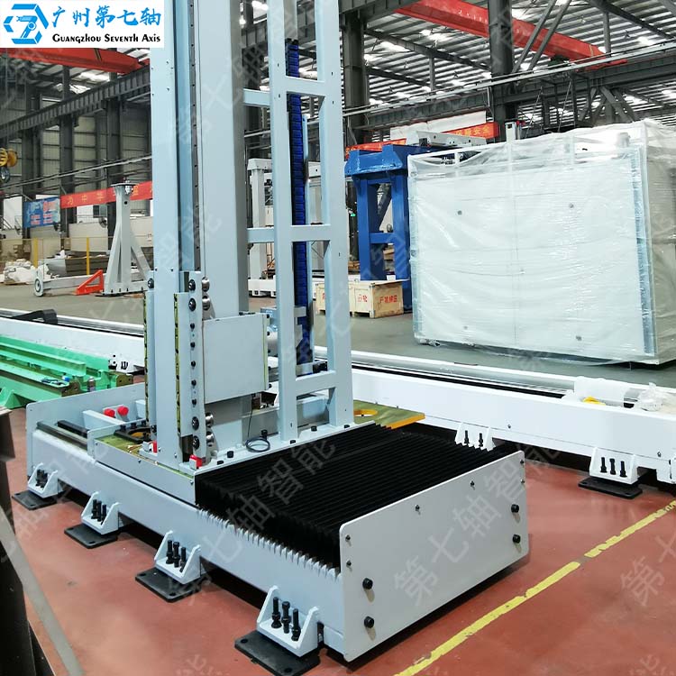 风琴罩式机器人地轨