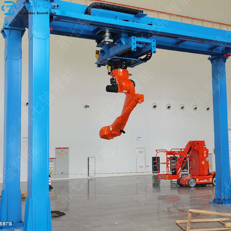 机器人天轨上下料